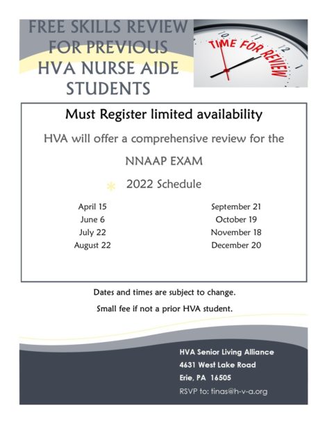 Nurse Aide Skills Review 2022